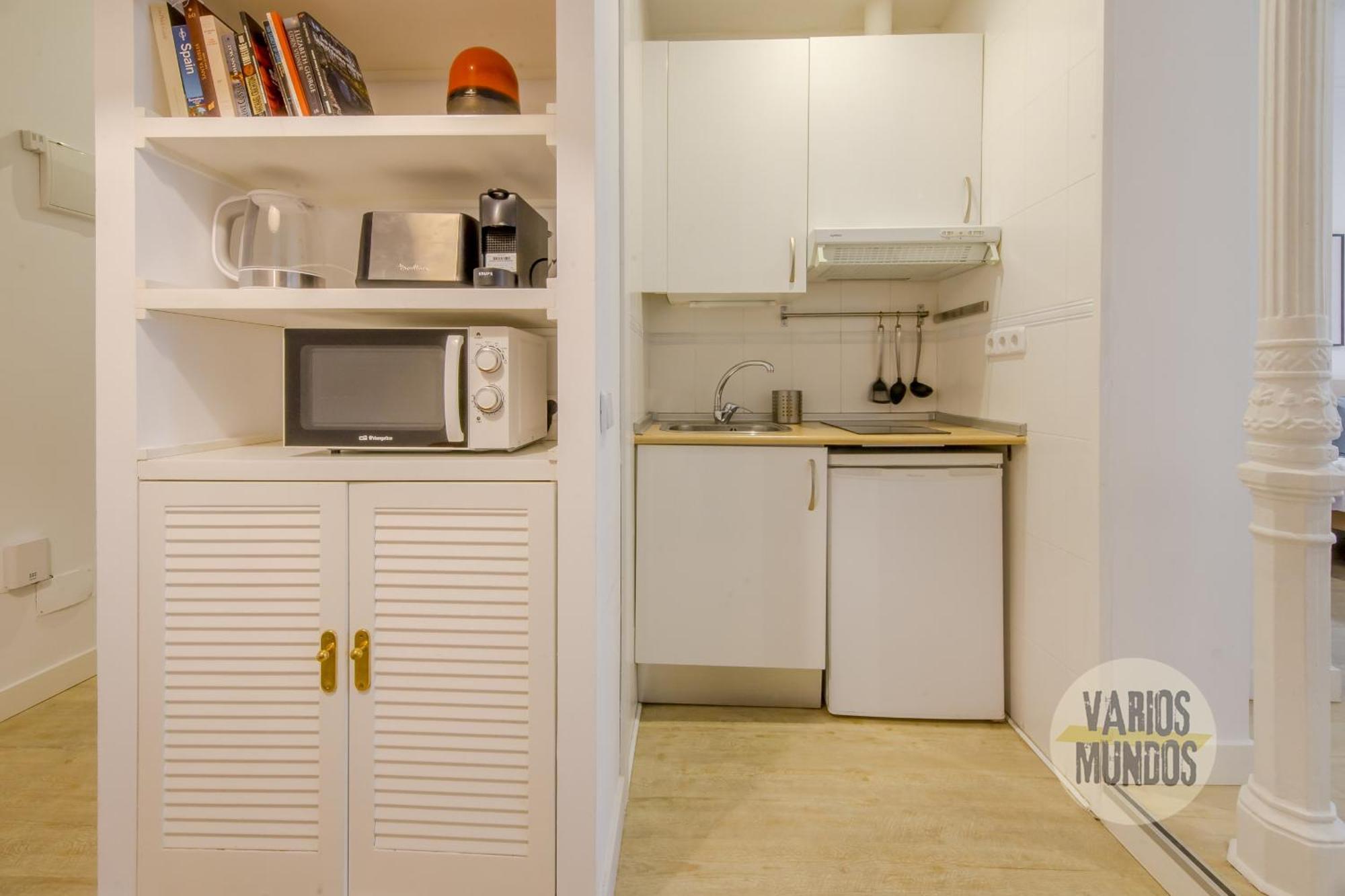 Beautiful Loft 3pax En Huertas-cortes Apartment *